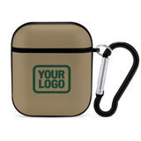 Custom Light Khaki Green AirPods Case