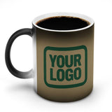 Custom Light Khaki Green Magic Mug