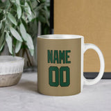 Custom Light Khaki Green Mug