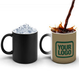 Custom Light Khaki Green Magic Mug
