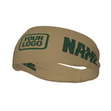 Custom Light Khaki Green Sports headband