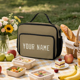 Custom Light Khaki Cream Lunch Bag
