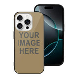 Custom Light Khaki Dark Grey Phone Case
