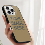 Custom Light Khaki Dark Grey Phone Case