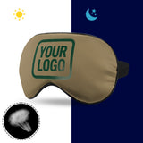 Custom Light Khaki Green Sleep Mask