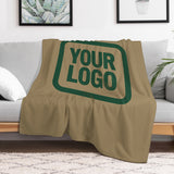 Custom Light Khaki Green Blanket