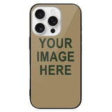 Custom Light Khaki Dark Green Phone Case