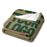 Custom Light Khaki Green Blanket