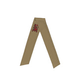 Custom Light Khaki Red Headband
