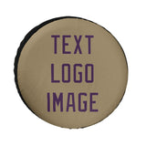 Custom Light Khaki Purple Truck Tires