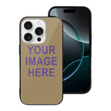 Custom Light Khaki Light Purple Phone Case