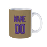 Custom Light Khaki Light Purple Mug