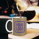 Custom Light Khaki Light Purple Mug
