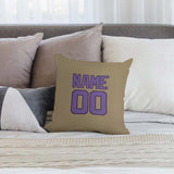 Custom Light Khaki Light Purple Pillowcase
