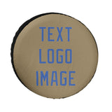 Custom Light Khaki Sky Blue Truck Tires
