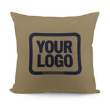 Custom Light Khaki Navy Pillowcase