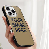 Custom Light Khaki Navy Phone Case