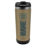 Custom Light Khaki Blue Green Stainless Steel Water Cup