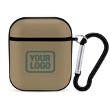 Custom Light Khaki Blue Green AirPods Case