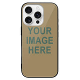 Custom Light Khaki Blue Green Phone Case