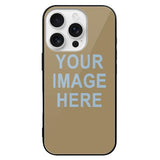 Custom Light Khaki Light Blue Phone Case