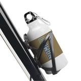Custom Light Khaki Light Blue Sports Bottle