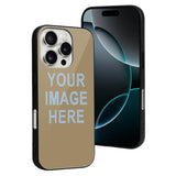 Custom Light Khaki Light Blue Phone Case