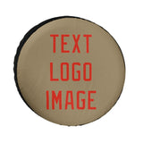 Custom Light Khaki Orange Red Truck Tires