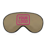 Custom Light Khaki Pink Sleep Mask