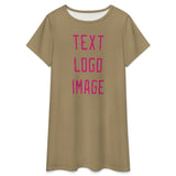Custom Light Khaki Pink Nachthemd