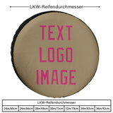 Custom Light Khaki Pink Truck Tires