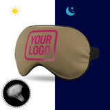 Custom Light Khaki Pink Sleep Mask