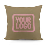 Custom Light Khaki Light Pink Pillowcase
