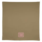 Custom Light Khaki Pink Square Table Cloth