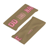 Custom Light Khaki Light Pink Sports headband