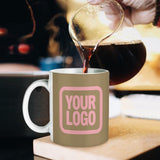 Custom Light Khaki Light Pink Mug