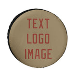 Custom Light Khaki Coral Red Truck Tires