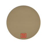 Custom Light Khaki Orange Red Round Table Cloth