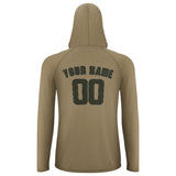 Custom Light Khaki Olive UV-Hoodie
