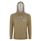 Custom Light Khaki Cream UV-Hoodie