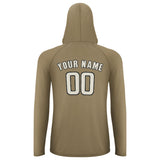 Custom Light Khaki Cream UV-Hoodie
