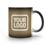 Custom Light Khaki Cream Magic Mug
