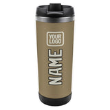 Custom Light Khaki Cream Stainless Steel Water Cup
