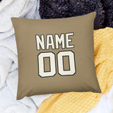 Custom Light Khaki Cream Pillowcase