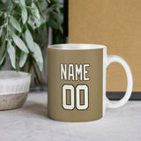Custom Light Khaki Cream Mug
