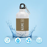 Custom Light Khaki Cream Sports Bottle