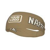 Custom Light Khaki Cream Sports headband