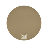 Custom Light Khaki Cream Round Table Cloth