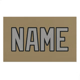 Custom Light Khaki Gray Beach Towel