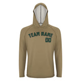 Custom Light Khaki Green UV-Hoodie